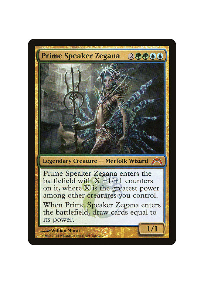 Prime Speaker Zegana - Foil