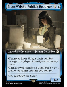 Piper Wright, Publick Reporter - Foil