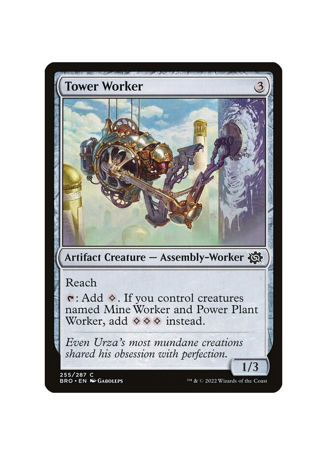 Tower Worker - Foil