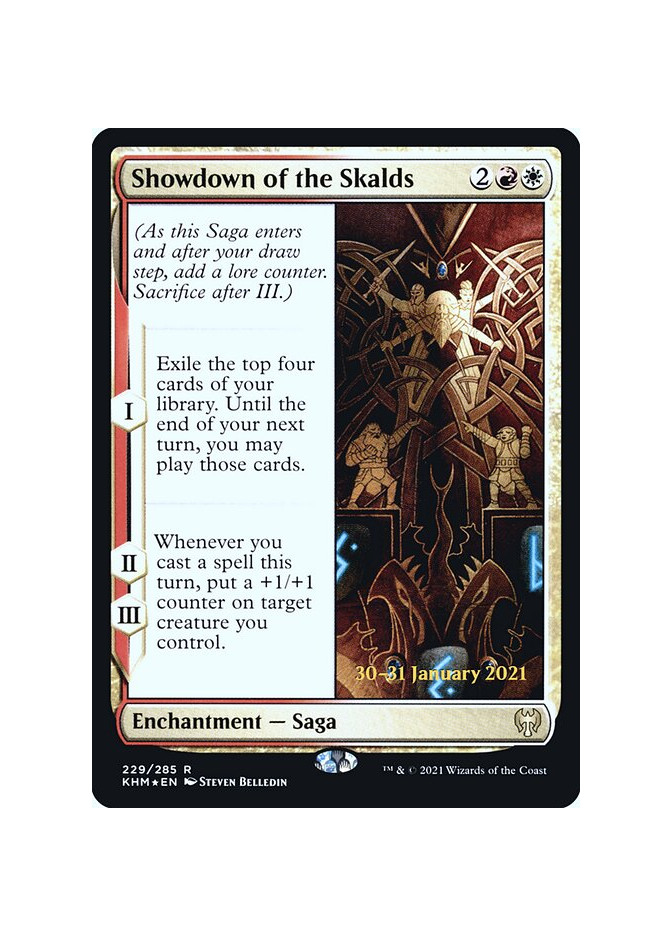 Showdown of the Skalds - Foil