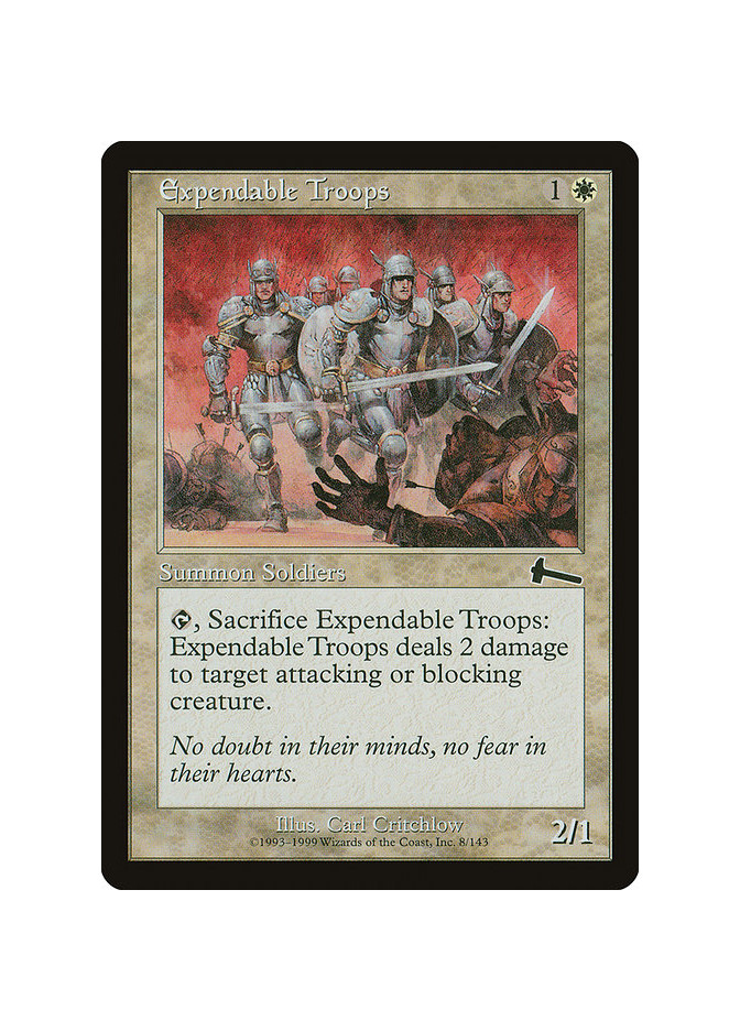 Expendable Troops