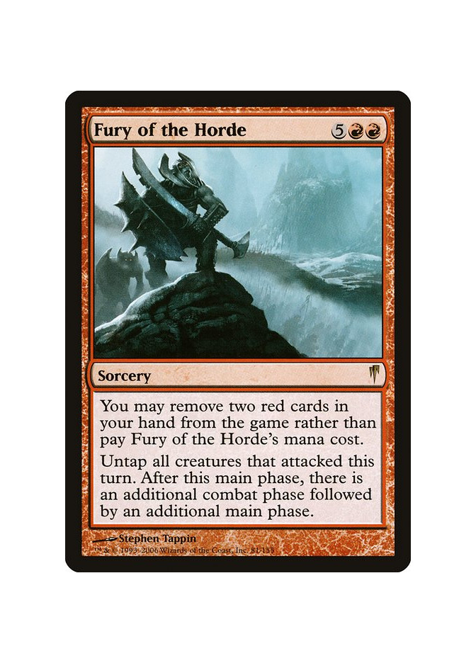 Fury of the Horde - Foil