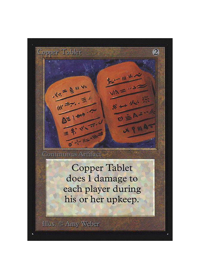 Copper Tablet