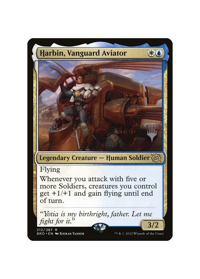 Harbin, Vanguard Aviator