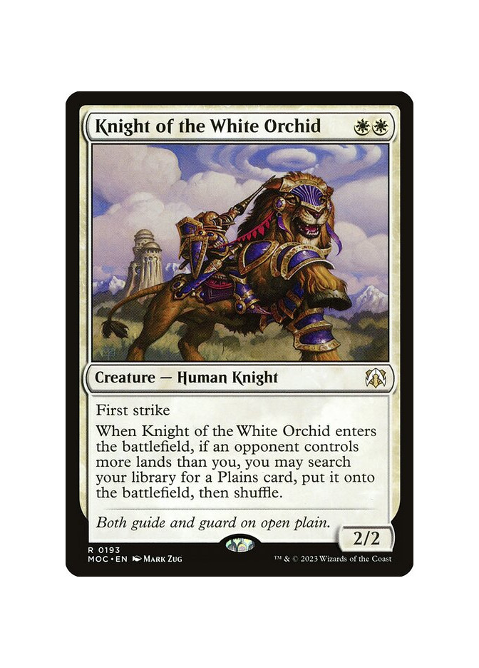 Knight of the White Orchid
