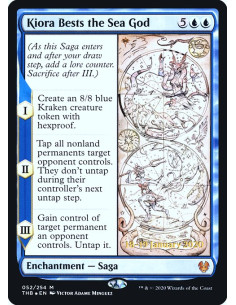 Kiora Bests the Sea God - Foil