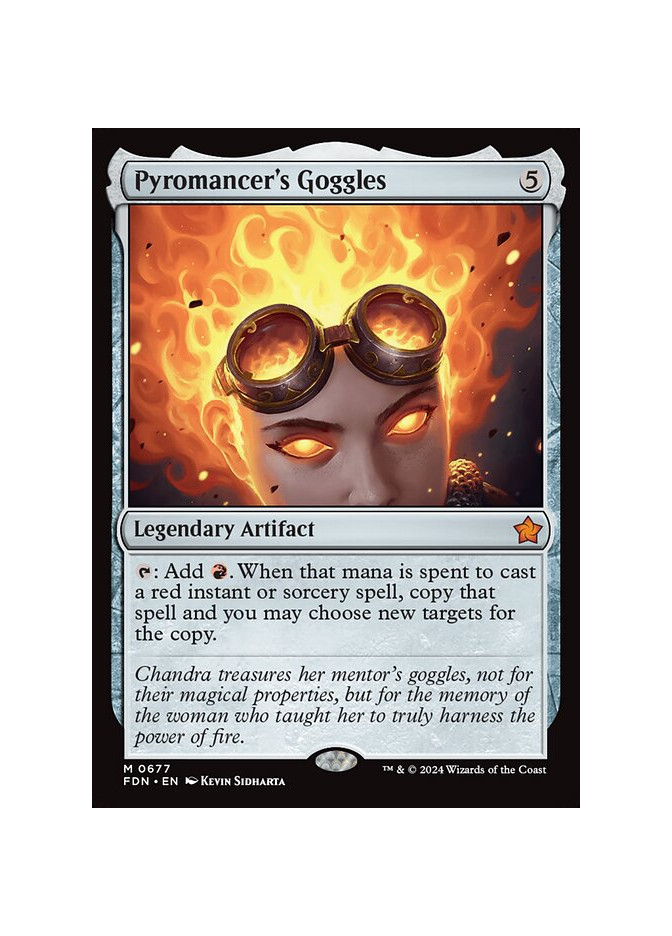 Pyromancer's Goggles