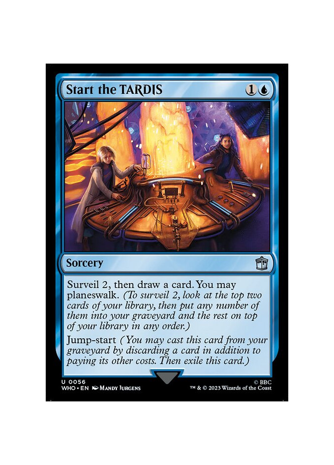 Start the TARDIS - Foil