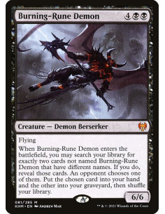 Burning-Rune Demon - Foil