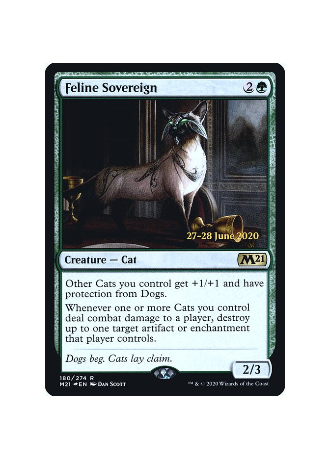 Feline Sovereign - Foil