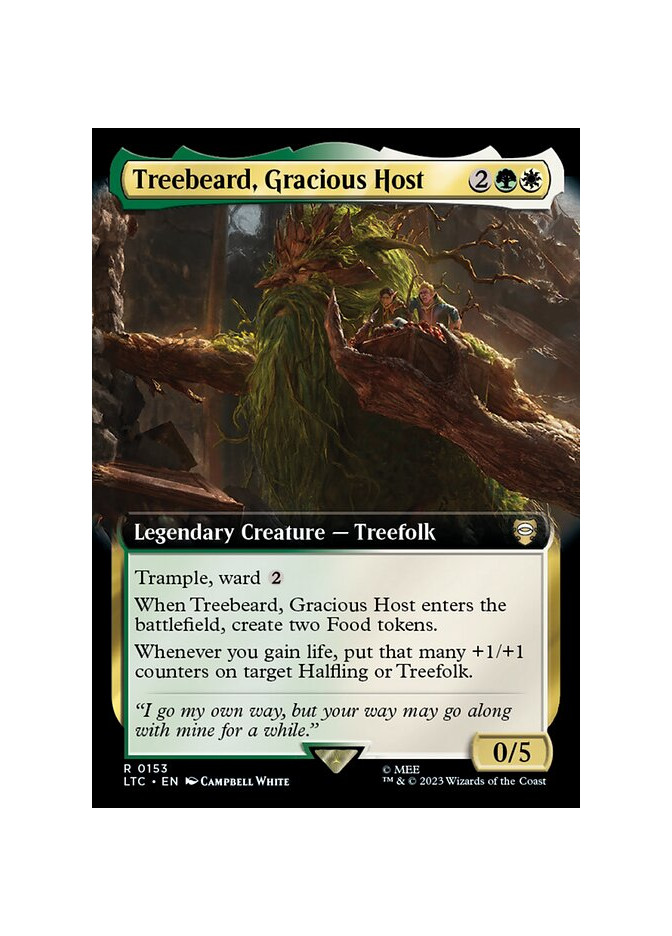 Treebeard, Gracious Host