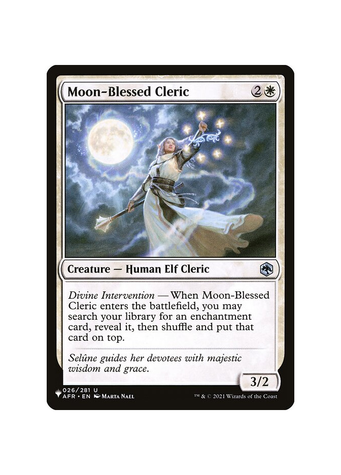 Moon-Blessed Cleric