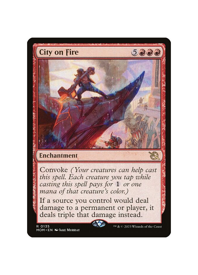 City on Fire - Foil