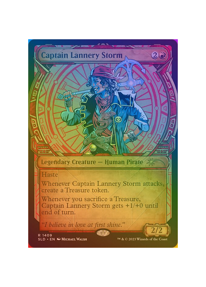 Captain Lannery Storm - Foil