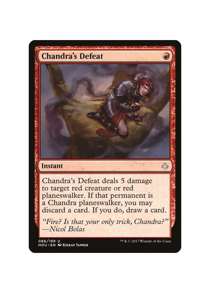 Chandra's Defeat - Foil