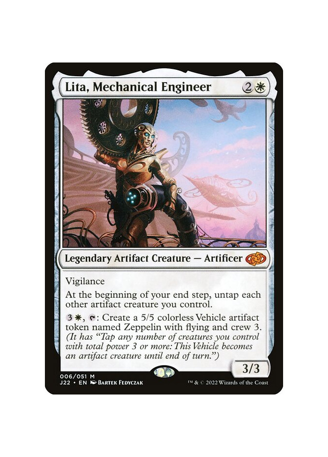 Lita, Mechanical Engineer