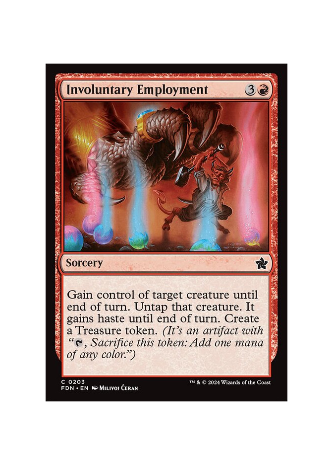 Involuntary Employment - Foil