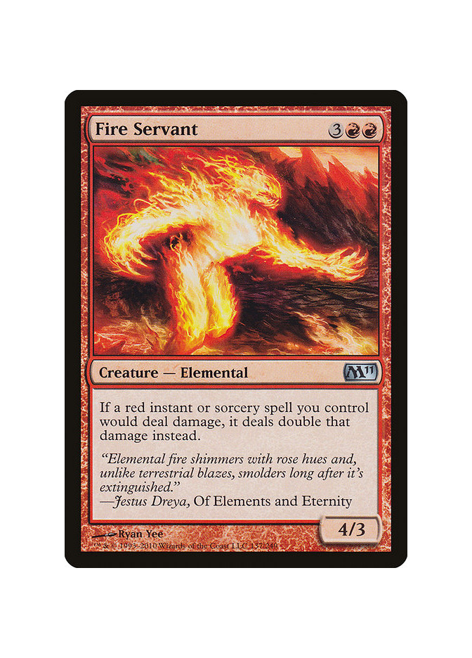 Fire Servant - Foil