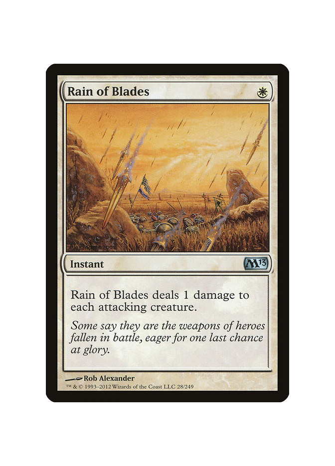 Rain of Blades - Foil