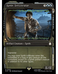 Synth Infiltrator - Foil