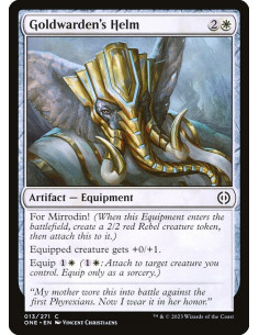 Goldwarden's Helm - Foil