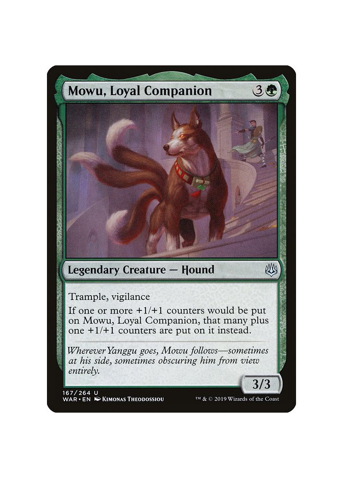 Mowu, Loyal Companion - Foil