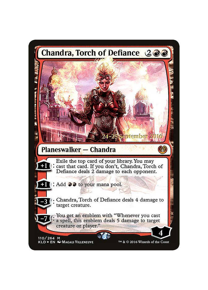 Chandra, Torch of Defiance - Foil