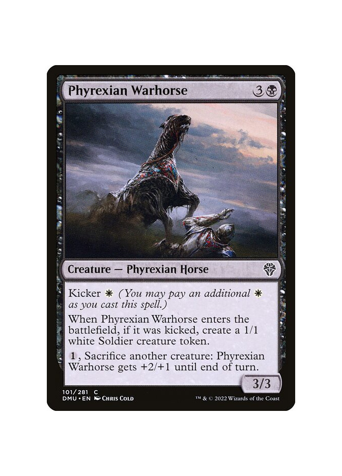 Phyrexian Warhorse - Foil