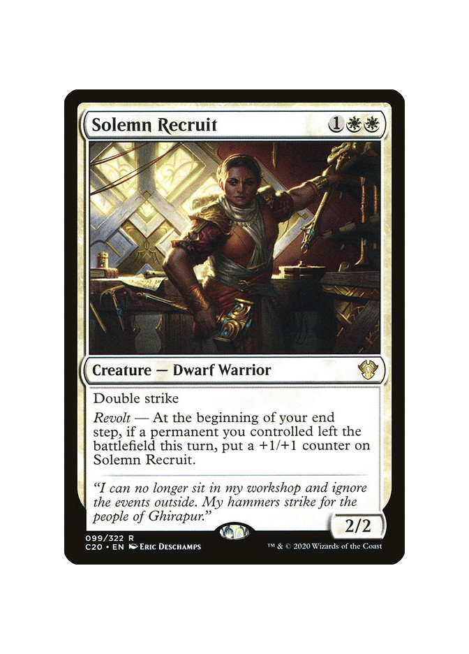 Solemn Recruit