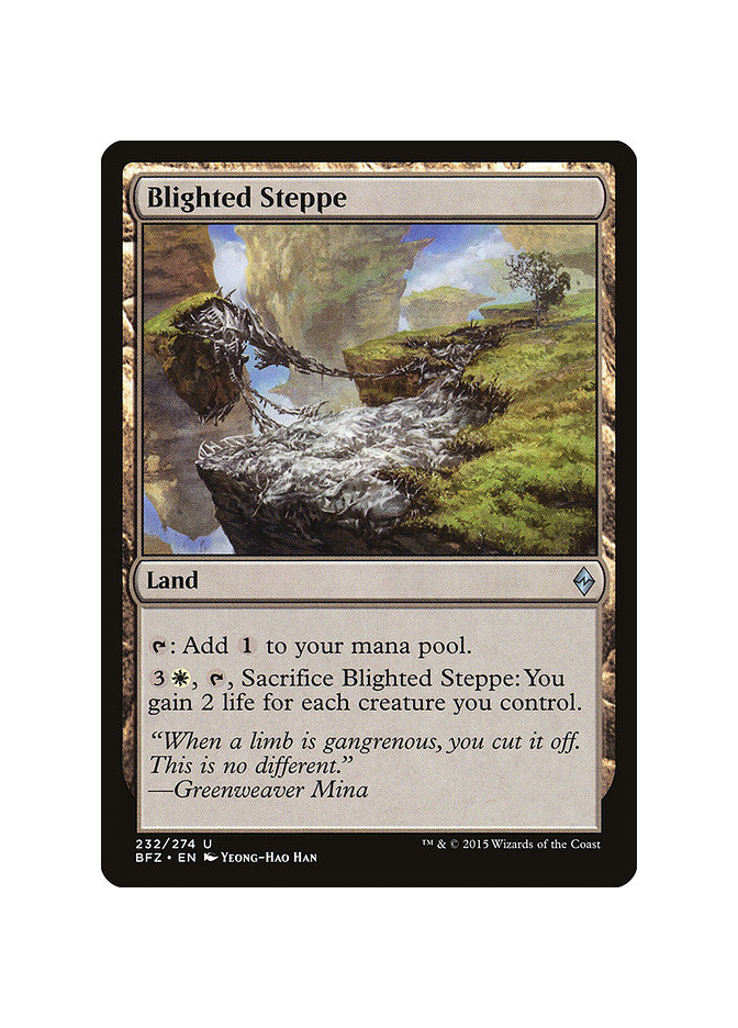 Blighted Steppe - Foil
