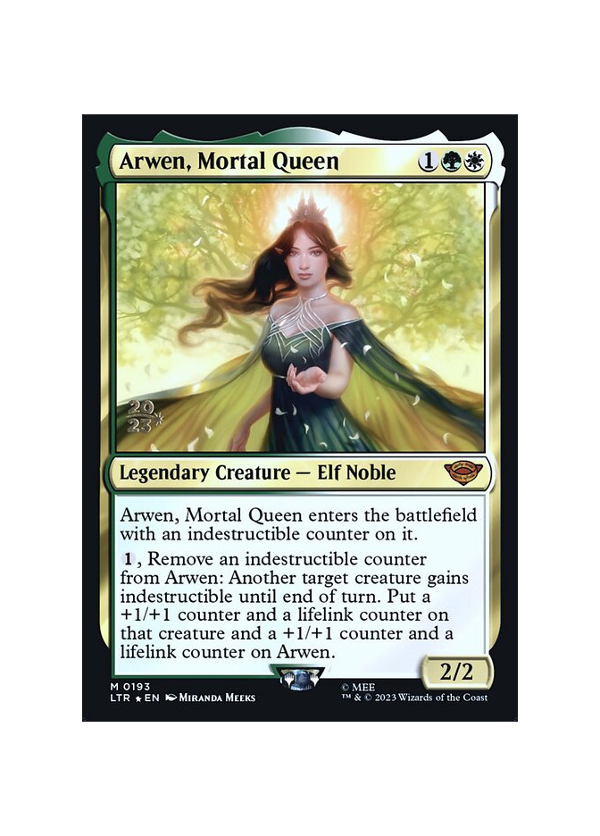 Arwen, Mortal Queen - Foil