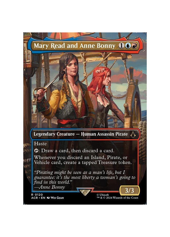 Mary Read and Anne Bonny - Foil