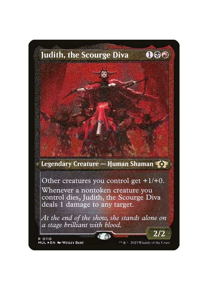 Judith, the Scourge Diva - Foil