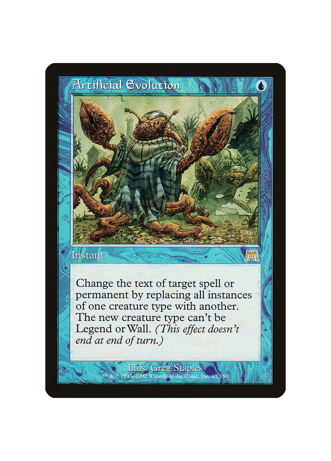 Artificial Evolution