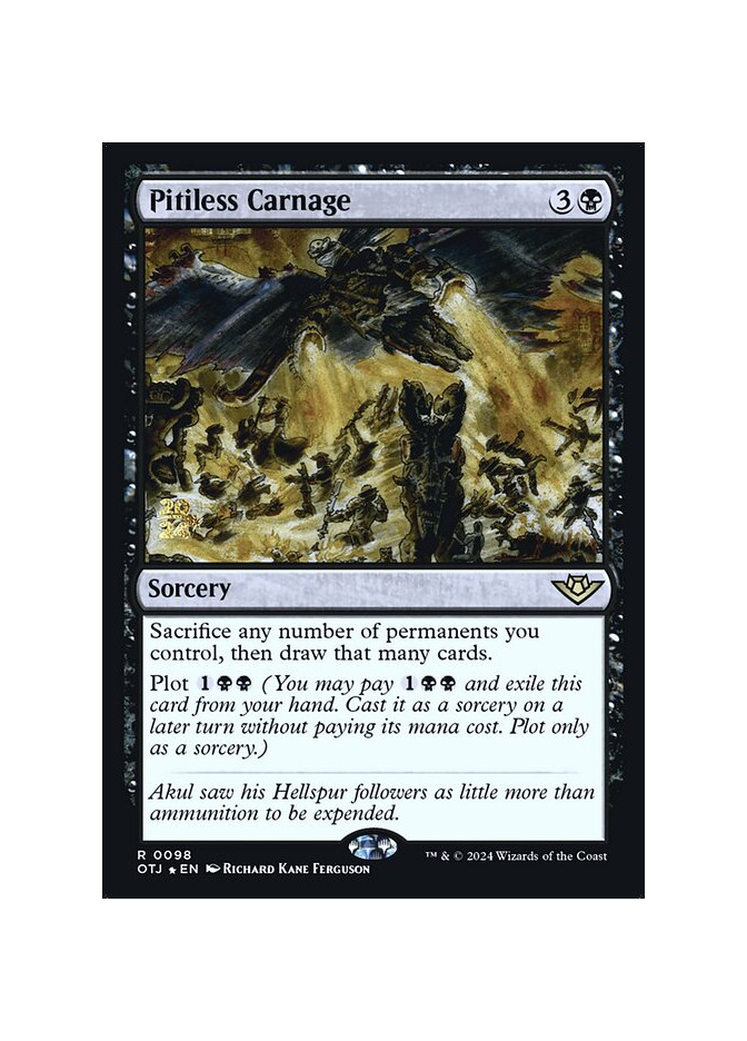 Pitiless Carnage - Foil