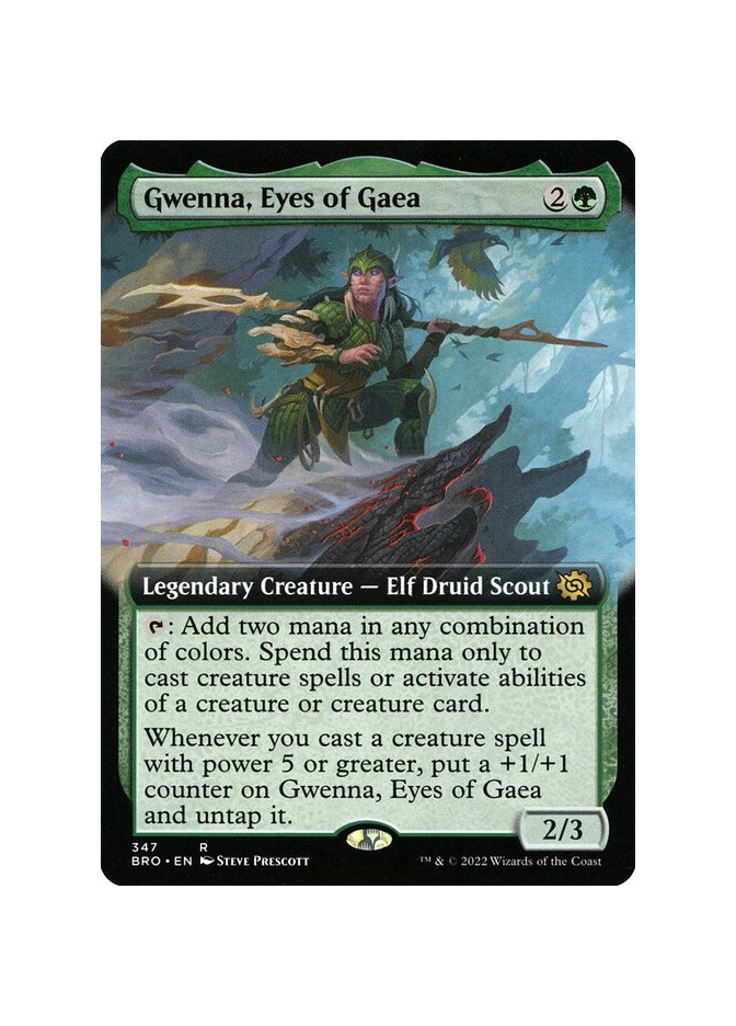 Gwenna, Eyes of Gaea - Foil