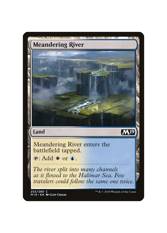 Meandering River - Foil