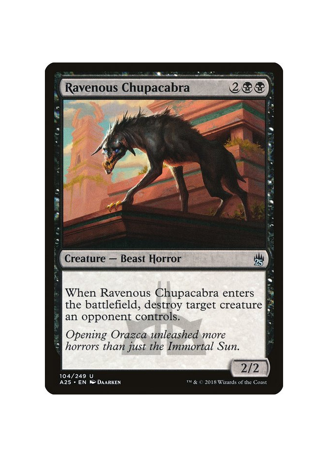 Ravenous Chupacabra