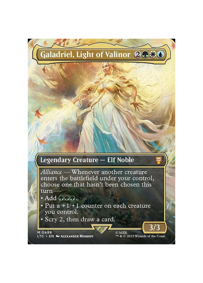 Galadriel, Light of Valinor