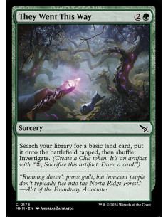 They Went This Way - Foil