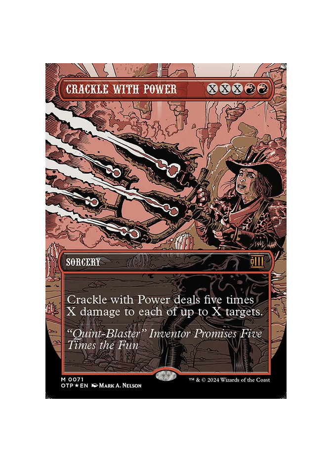 Crackle with Power - Foil