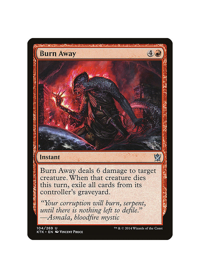 Burn Away - Foil