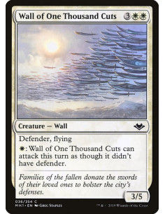 Wall of One Thousand Cuts - Foil