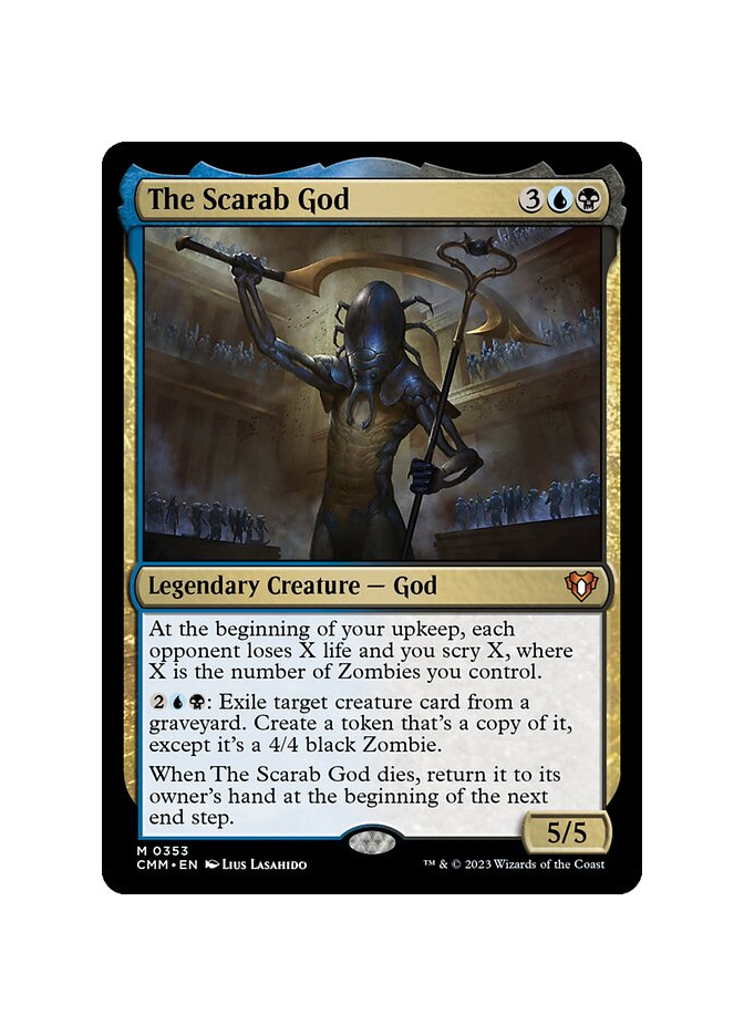 The Scarab God - Foil