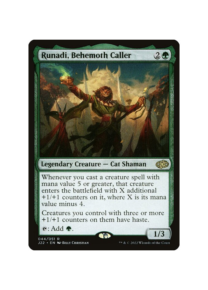 Runadi, Behemoth Caller