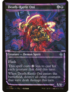 Death-Rattle Oni - Foil