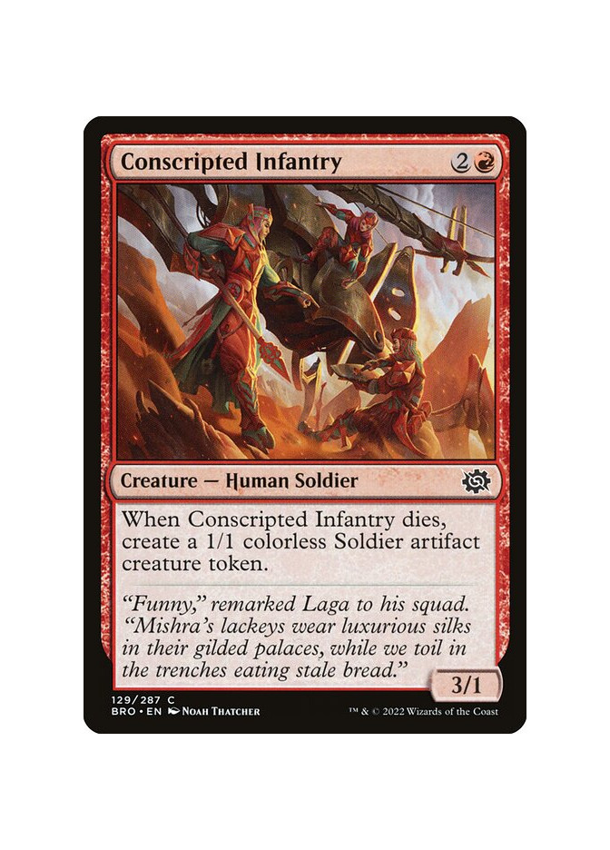 Conscripted Infantry