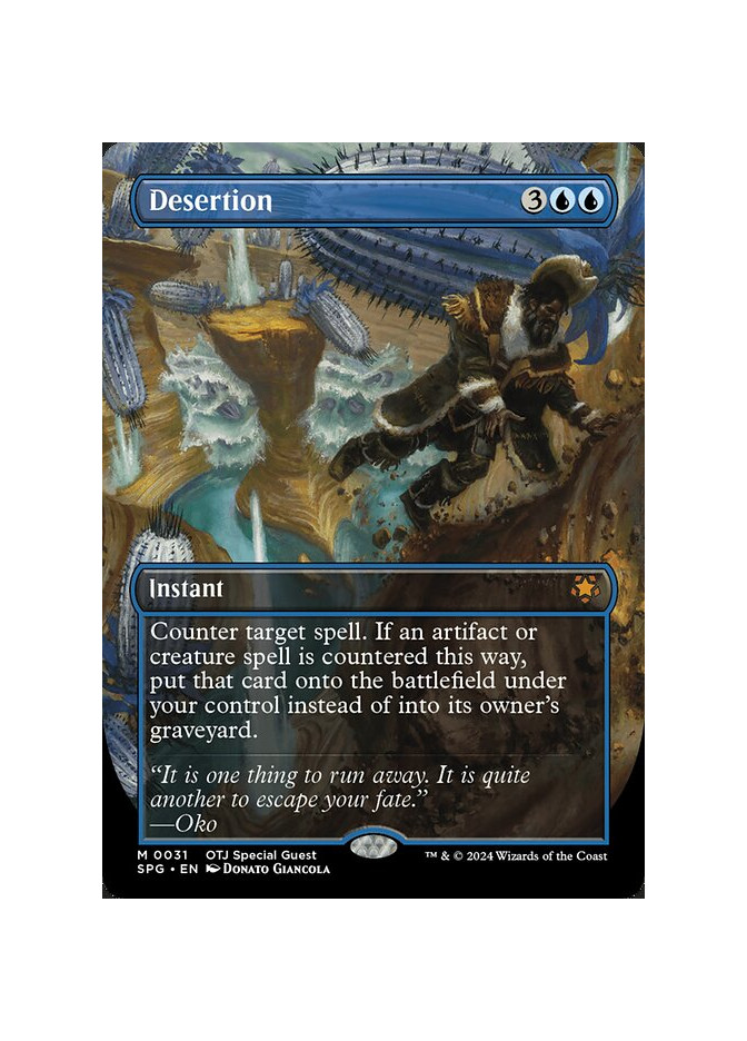 Desertion - Foil