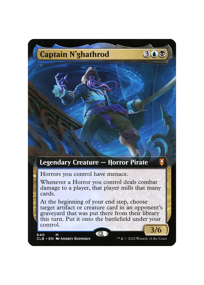 Captain N'ghathrod - Foil