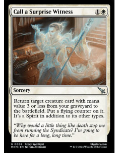 Call a Surprise Witness - Foil